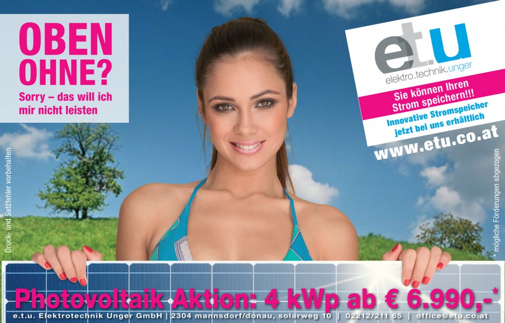 Photovoltaik Aktion: 4 kWp ab € 6.990,-
